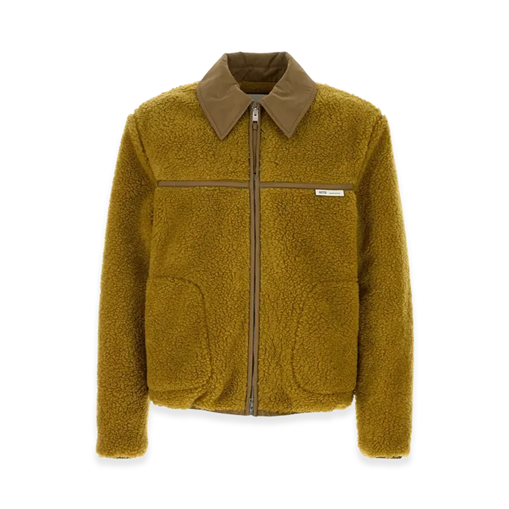 AMI PARIS Ochre Teddy Jacket "Yellow"