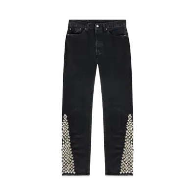 DENIM TEARS x Levi's Rockers Style Studded Jean "Black"