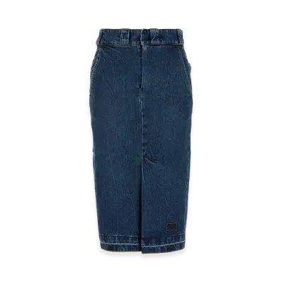 Maison Margiela Women's Denim Skirt "Blue"