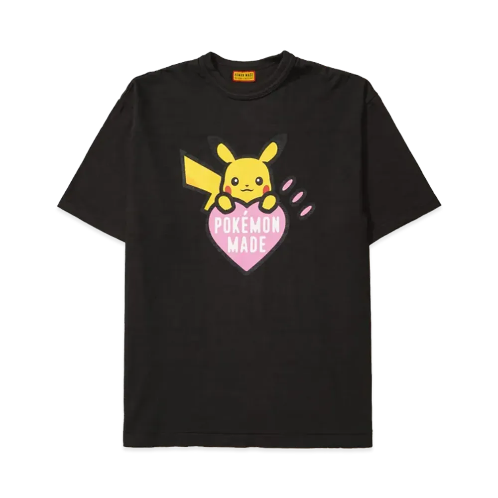 HUMAN MADE x Pokemon Made Graphic T-Shirt (Pikachu) Harajuku "Black"