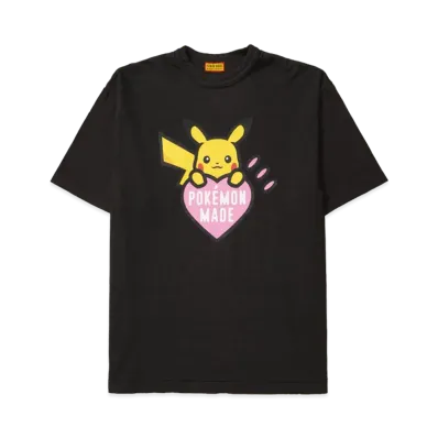 HUMAN MADE x Pokemon Made Graphic T-Shirt (Pikachu) Harajuku "Black"