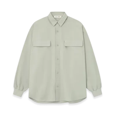 FEAR OF GOD ESSENTIALS Oxford Shirt "Abbey Stone"