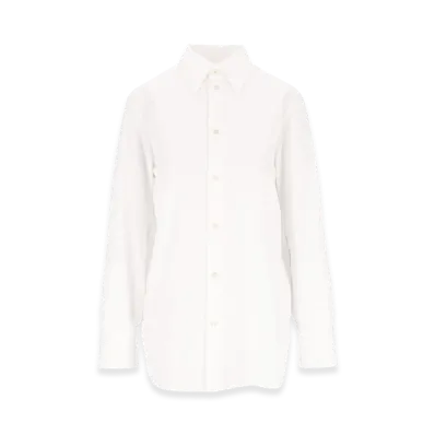 Saint Laurent Women's Soft Chemise "White"