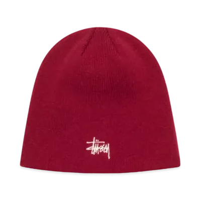 Stussy Basic Stussy Skullcap "Wine"