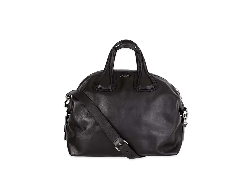 GIVENCHY Nightingale Leather 2Way Bag "Black"