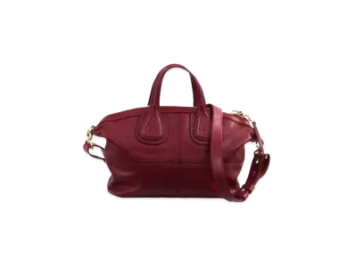 GIVENCHY Nightingale Leather 2Way Bag "Red"