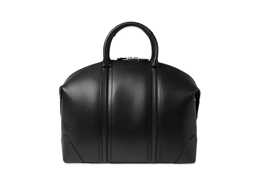 GIVENCHY LC 24H Leather Brief Case "Black"