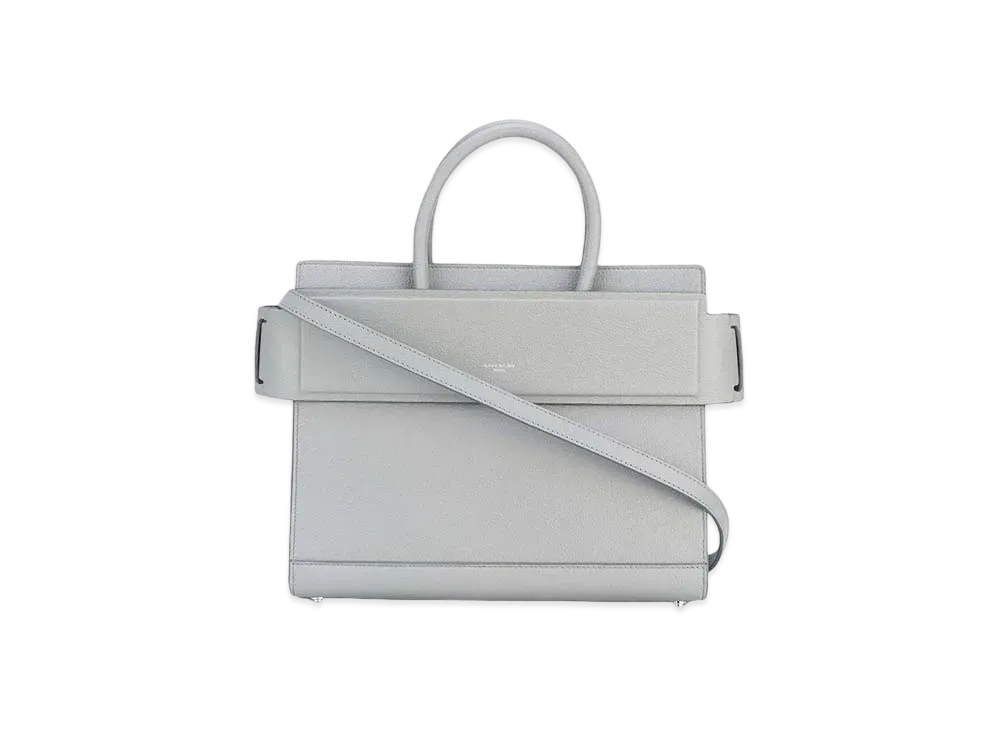 GIVENCHY Horizon Leather 2Way Bag "Gray"