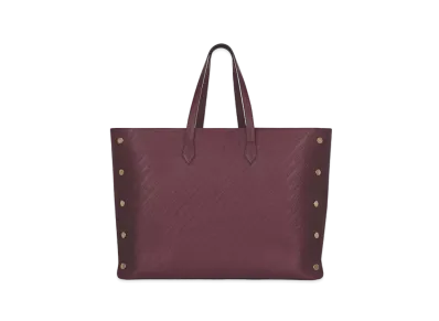 GIVENCHY Bond Leather Tote Bag "Bordeaux"
