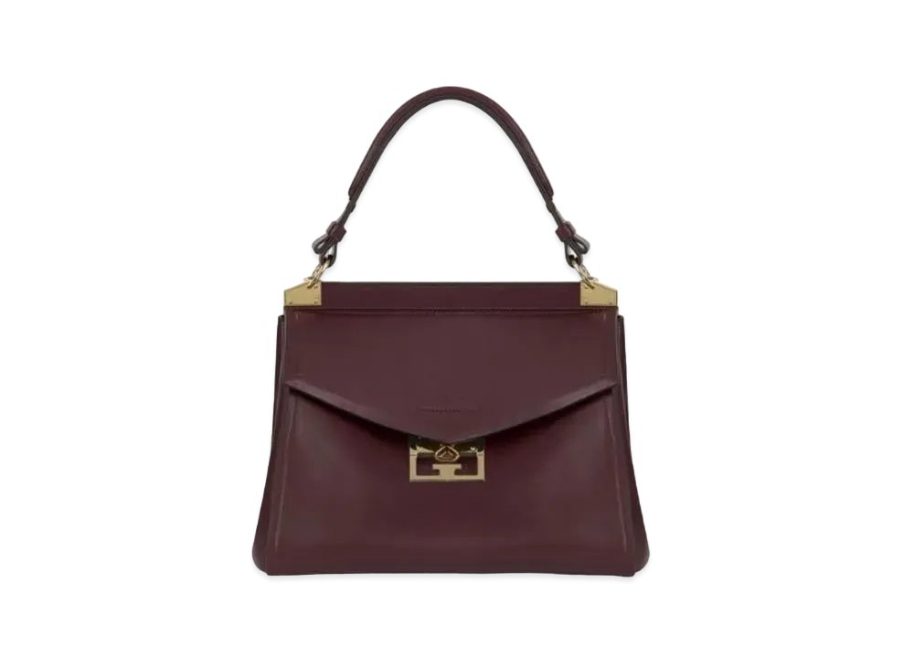 GIVENCHY Mystic Leather 2Way Bag "Bordeaux"