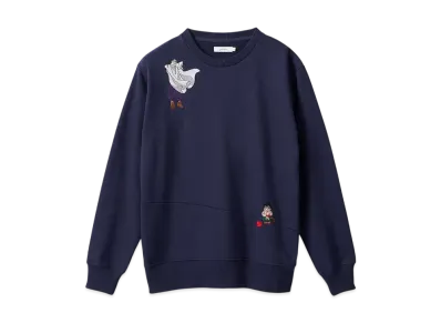 graniph x Dragon Ball Z Survival Fleece Big Silhouette Sweatshirt "Navy"