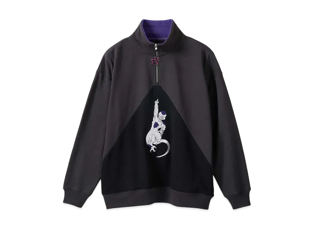 graniph x Dragon Ball Z Deathball Fleece Half Zip Sweatshirt "Sumikuro"