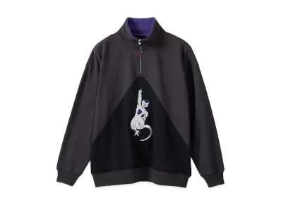 graniph x Dragon Ball Z Deathball Fleece Half Zip Sweatshirt "Sumikuro"