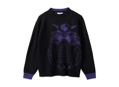 graniph x Dragon Ball Z Space Emperor Washable Jacquard Knit "Black"