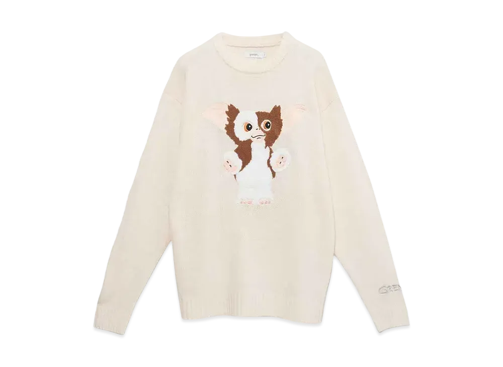 graniph x Gremlins Gizmo Full Body Washable Knit "Ivory"