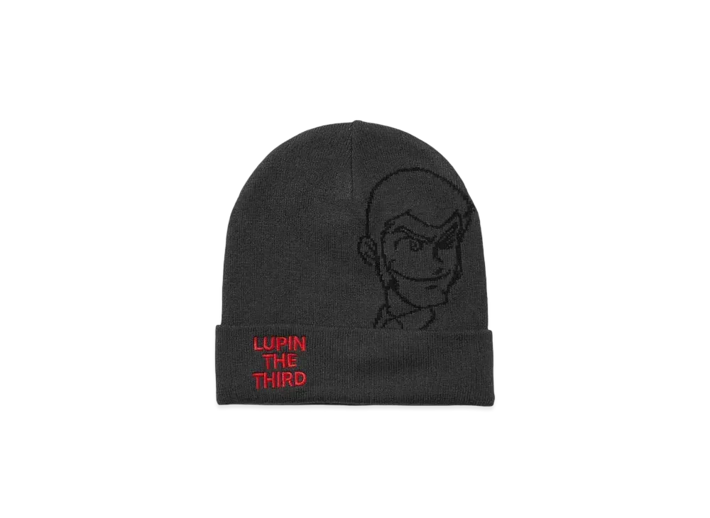 graniph x Lupin III Fearless Knit Cap "Sumikuro"