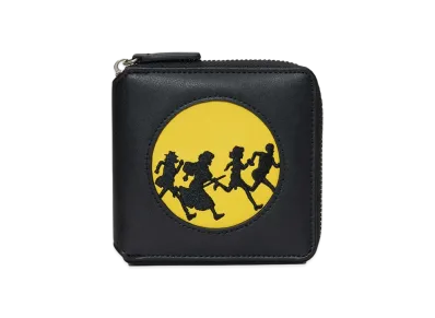 graniph x Lupin III Thank You Very Much Zip Wallet "Black"