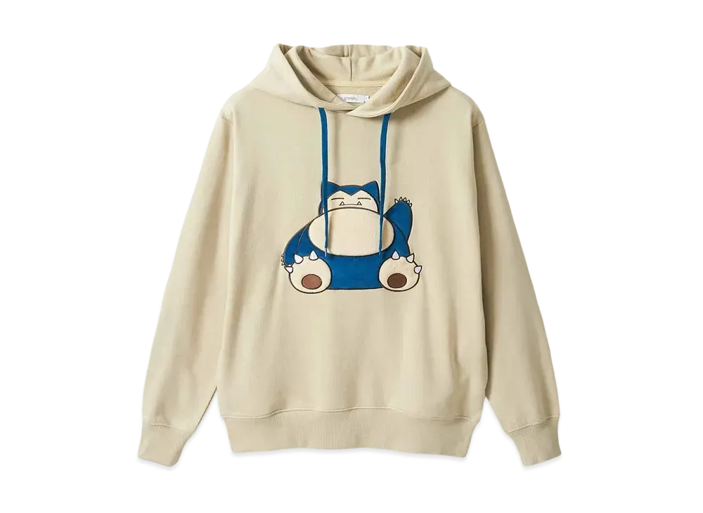 graniph x Pokemon Snorlax Fleece Parka "Beige"