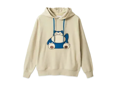 graniph x Pokemon Snorlax Fleece Parka "Beige"