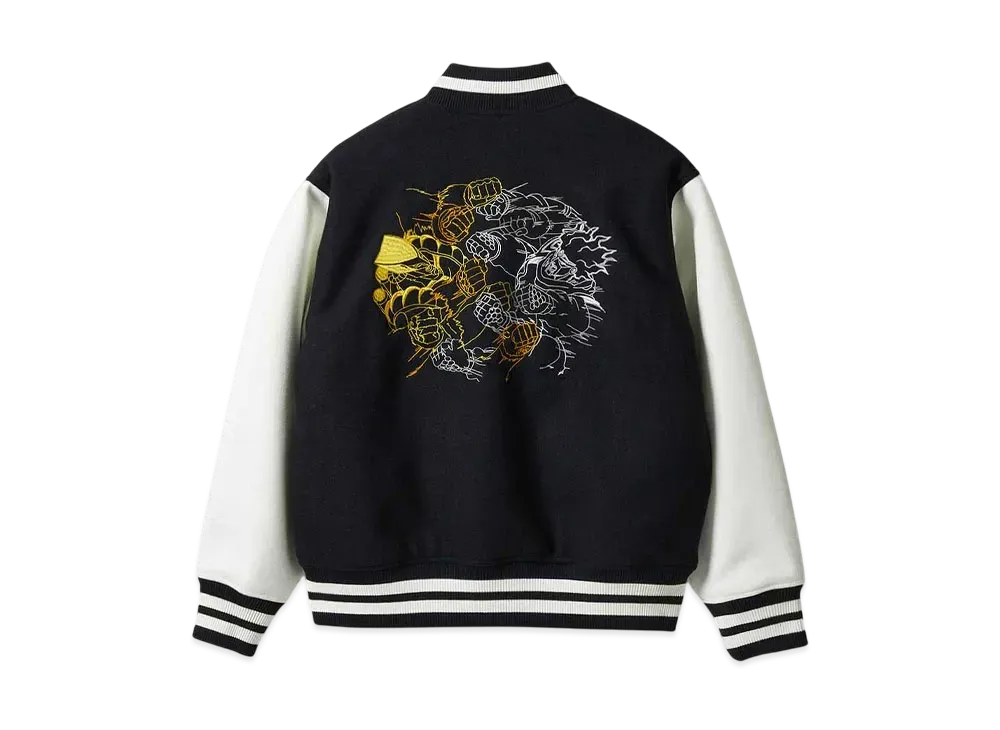 graniph x JOJO'S BIZARRE ADVENTURE Time Begins To Move Stadium Jumper "Black"