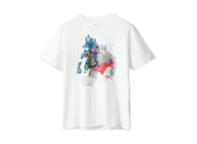 graniph x JOJO'S BIZARRE ADVENTURE Narciso A & Weather R T-Shirts "White"