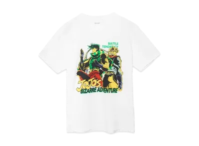graniph x JOJO'S BIZARRE ADVENTURE Battle Tendency T-Shirt "White"
