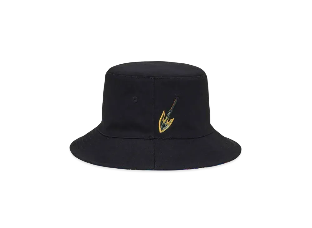 graniph x JOJO'S BIZARRE ADVENTURE Stand Users Are Attracted To Each Other Reversible Bucket Hat "Black"