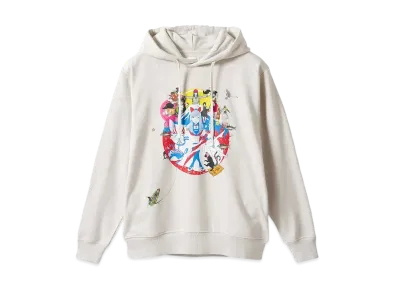 graniph x Yusuke Nakamura Discography Fleece Parka "Ivory"