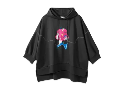 graniph x Yusuke Nakamura Akashi San Ponchi Poncho Parka "Sumikuro"