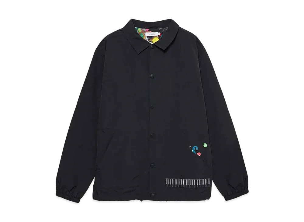 graniph x Yusuke Nakamura Synesthesia Coach Jacket "Black"