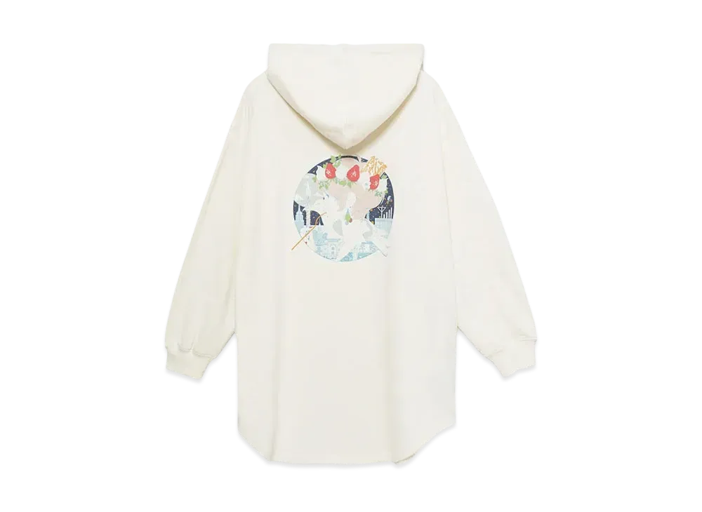 graniph x Yusuke Nakamura Birthday Oversized Fleece Parka "Off White"