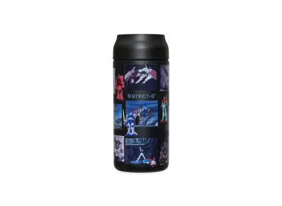 graniph x STRICT-G/Mobile Suit Gundam Earth Federation Forces VS Principality Of Zeon Stainless Bottle "Black"