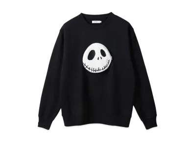graniph x THE NIGHTMARE BEFORE CHRISTMAS Gift 3D Fleece Pocket Sweat "Black"