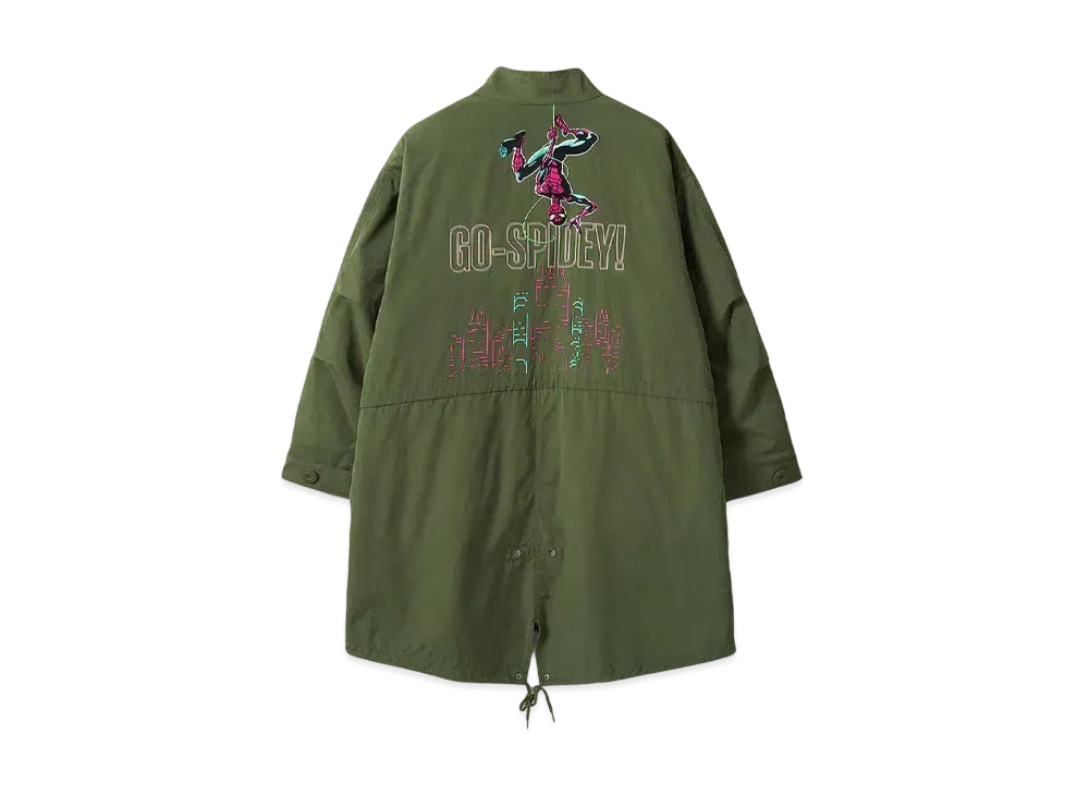 graniph x Spider Man Spidey VS Villains Mod Coat 