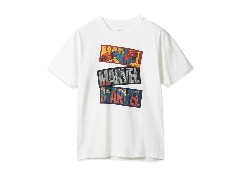 graniph x Spider Man MARVEL T-Shirts "White"