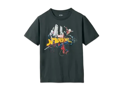 graniph x Spider Man Spidey T-Shirt "Sumikuro"