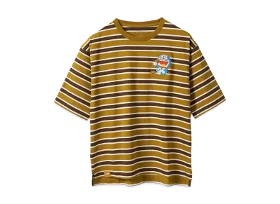 graniph x DORAEMON Dorayaki Big Silhouette T-Shirt "Brown"
