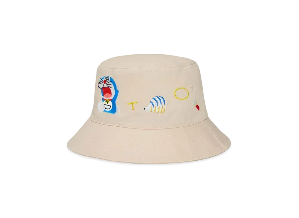 graniph x DORAEMON Panic Bucket Hat "Beige"