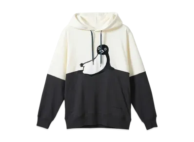 graniph x Chiharu Sakazaki Relax Fleece Parka "Off White"