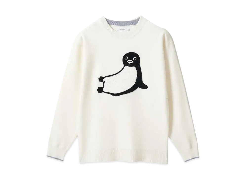 graniph x Chiharu Sakazaki Relax Washable knit "Off White"
