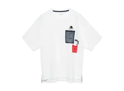 graniph x Chiharu Sakazaki Marching Big Silhouette T-Shirt "White"