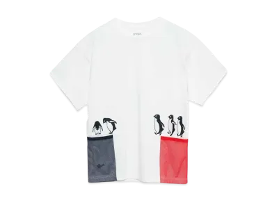 graniph x Chiharu Sakazaki Marching Kids Big T-Shirt "White"