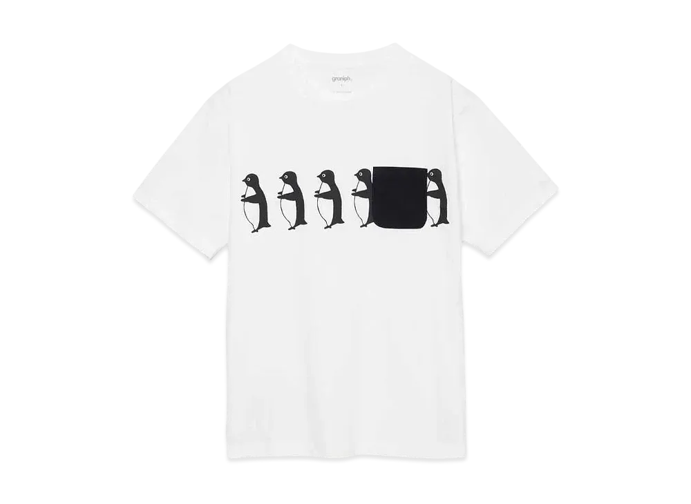 graniph x Chiharu Sakazaki Line Up T-Shirt "White"