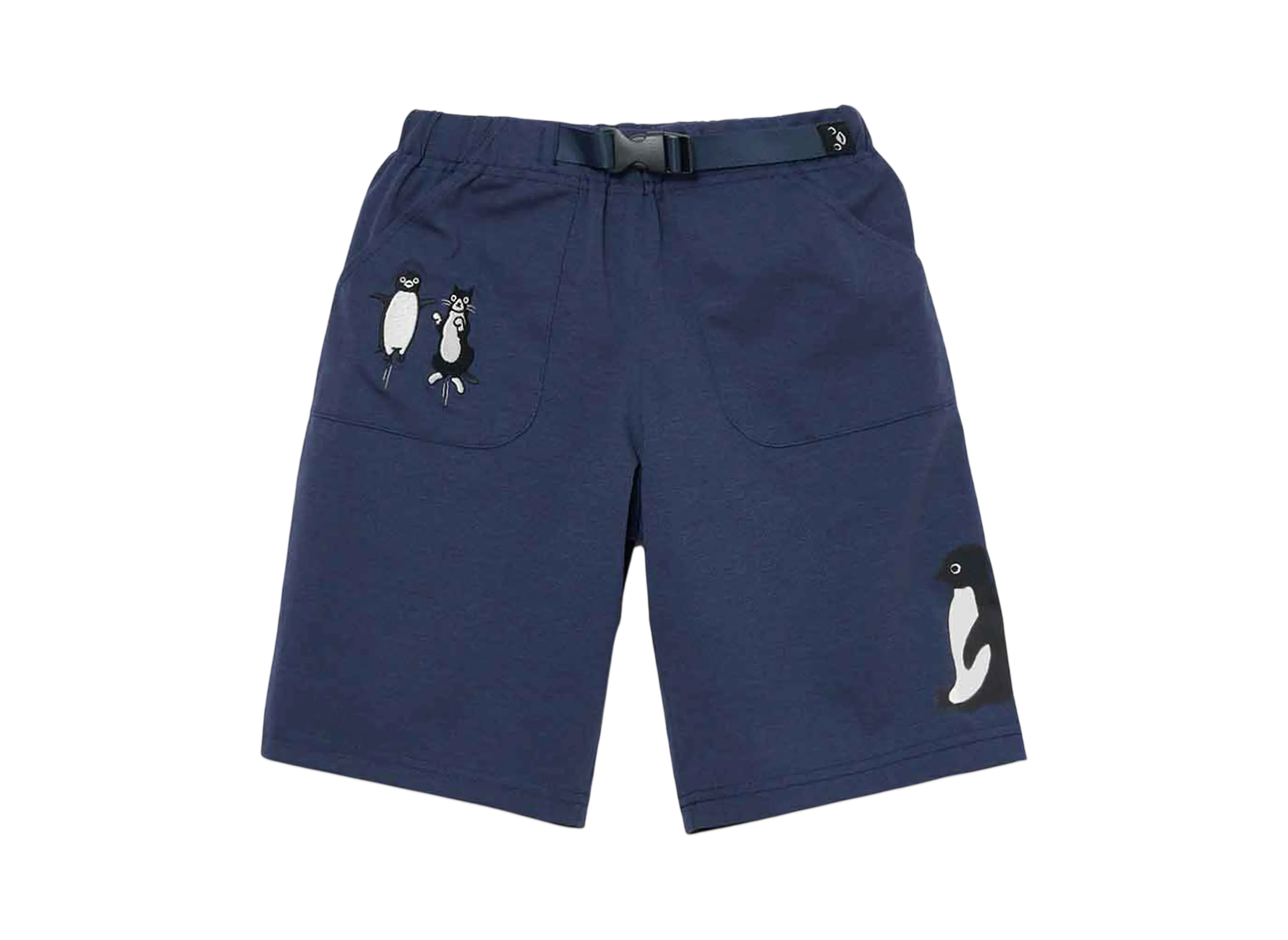 graniph x Chiharu Sakazaki Waiting For News Kids Dry Shorts "Dark Blue"