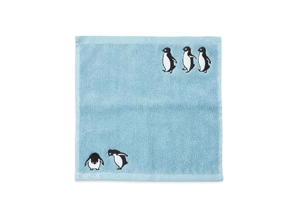 graniph x Chiharu Sakazaki Marching Towel Handkerchief "Blue"