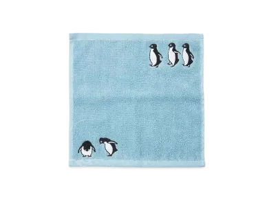 graniph x Chiharu Sakazaki Marching Towel Handkerchief "Blue"