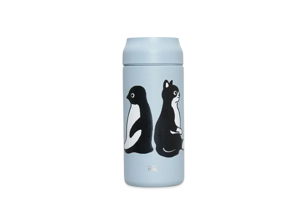 graniph x Chiharu Sakazaki Waiting For News Stainless Bottle "Blue"