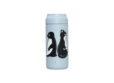 graniph x Chiharu Sakazaki Waiting For News Stainless Bottle "Blue"