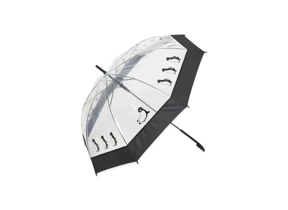 graniph x Chiharu Sakazaki Relaxing Plastic Umbrella "Black"