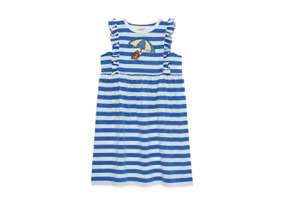 graniph x Tom and Jerry Parasol Kids Frill One Piece "Blue"